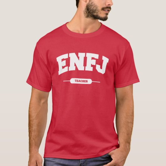 ENFJ-Hochschulstil T-Shirt (Vorderseite)
