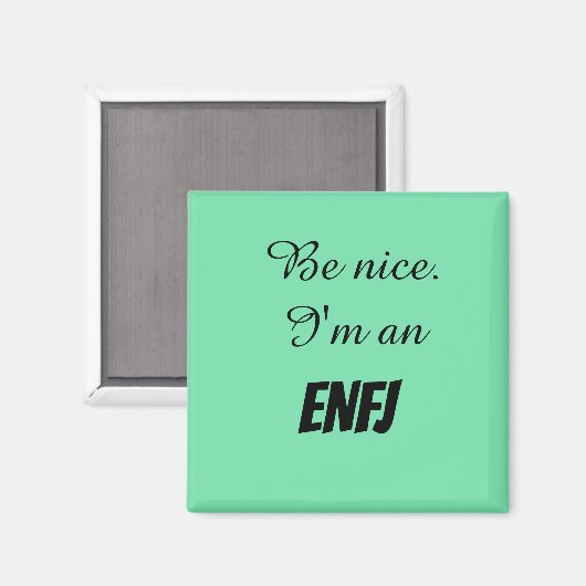 ENFJ Magnet (Vorderseite/Rückseite)