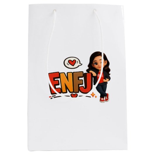 ENFJ MITTLERE GESCHENKTÜTE (Vorderseite)