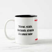 ENFJ Persönlichkeits-Tasse Zweifarbige Tasse (Links)