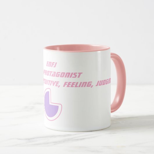 ENFJ Protaginest Tasse (VorderseiteRechts)