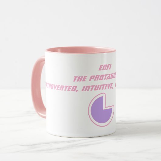 ENFJ Protaginest Tasse (Vorderseite Links)