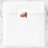 ENFJ QUADRATISCHER AUFKLEBER (Tasche)