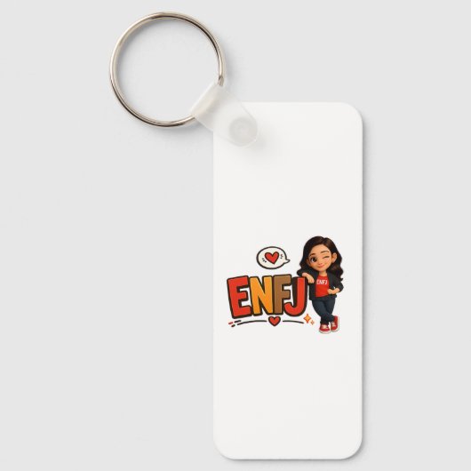 ENFJ SCHLÜSSELANHÄNGER (Vorderseite)
