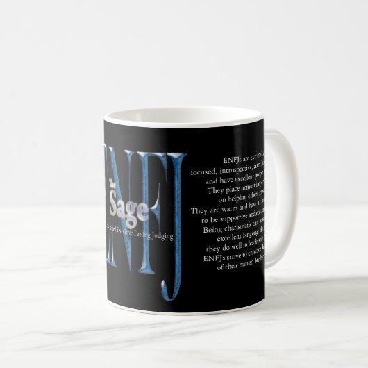 ENFJ theSage Kaffeetasse (VorderseiteRechts)