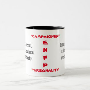 ENFP Persönlichkeits-Tasse Zweifarbige Tasse