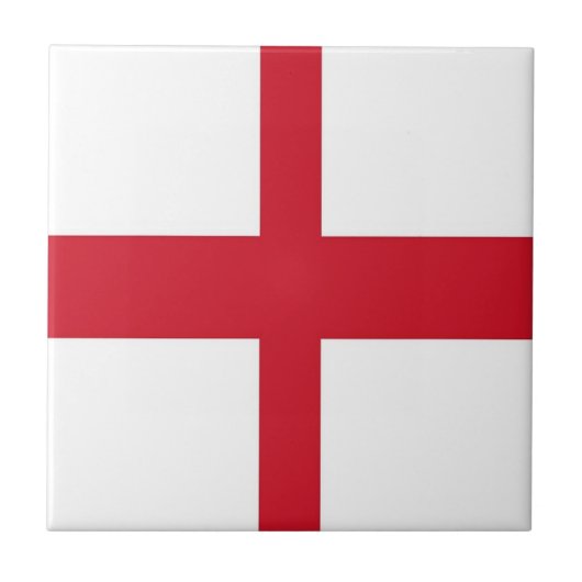 ENG001 ENGLAND, FLAG ENGLISCH, FLIESE (Vorderseite)