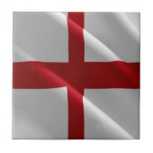 ENG002 ENGLAND, WAVING FLAG ENGLISH, FLIESE (Vorderseite)