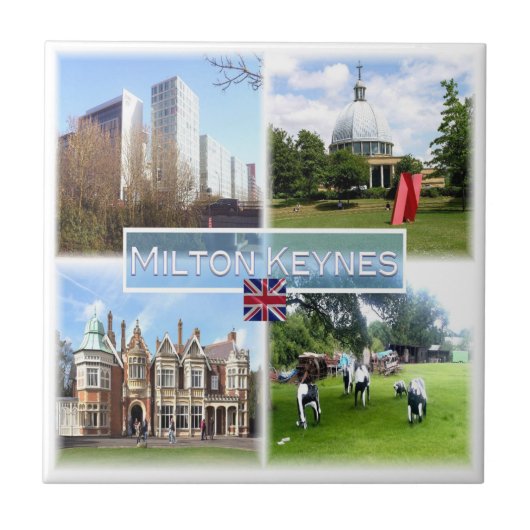 ENG011 MILTON WADEN, Hub, England, Fliese (Vorderseite)