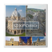 ENG020 OXFORD, England, Fliese (Vorderseite)