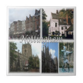 ENG022 NOTTINGHAM, England, Fliese (Vorderseite)