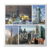 ENG023 MANCHESTER, England, Fliese (Vorderseite)