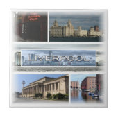 ENG026 LIVERPOOL, England, Europa, Fliese (Vorderseite)