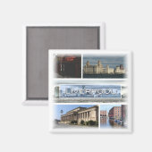 ENG026 LIVERPOOL, England, Europa, Kühlschrank Magnet (Vorderseite/Rückseite)