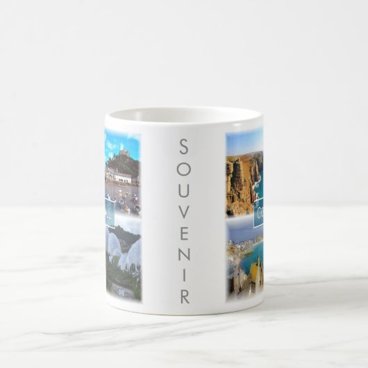ENG028 CORNWALL, England, Kaffeetasse (Mittel)