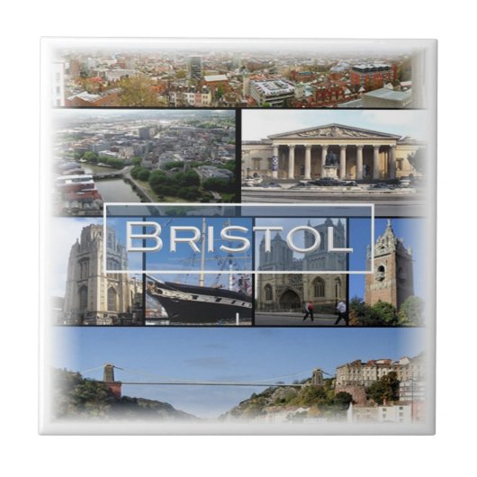 ENG030 BRISTOL, England, Fliese (Vorderseite)