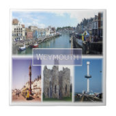 ENG036 WEYMOUTH, England, Fliese (Vorderseite)
