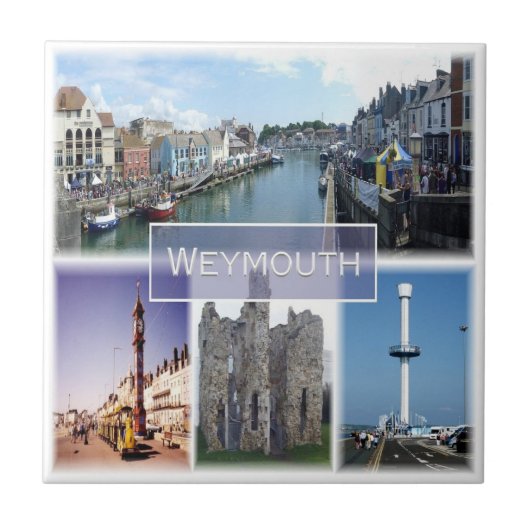 ENG036 WEYMOUTH, England, Fliese (Vorderseite)