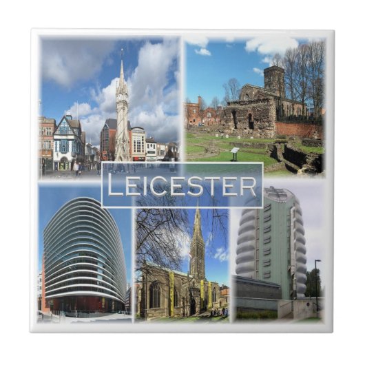 ENG044 LEICESTER, England, Fliese (Vorderseite)