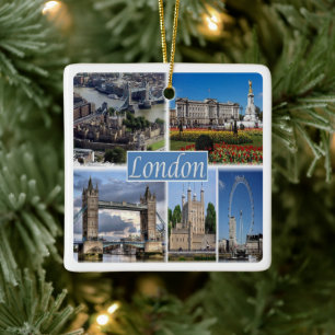 ENG056 LONDON, England, Keramikornament