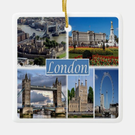 ENG056 LONDON, England, Keramikornament (Vorderseite)