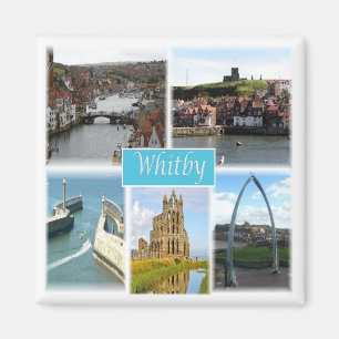 ENG057 WHITBY, Yorkshire, England, Europa Magnet