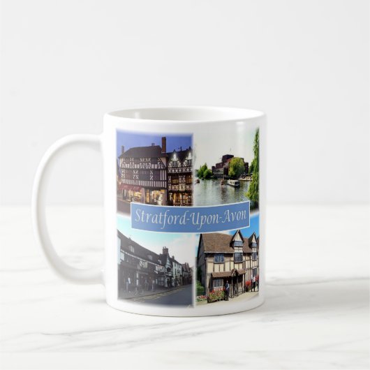 ENG060 STRATFORD UPON AVON, England Europe, Kaffeetasse (Links)