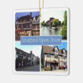 ENG060 STRATFORD UPON AVON, England Europe, Keramikornament (Links)