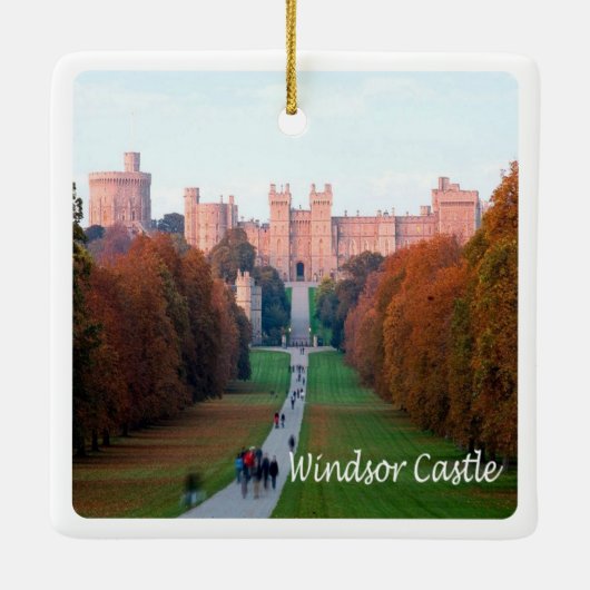 ENG062 WINDSOR CASTLE, England, Keramikornament (Rückseite)