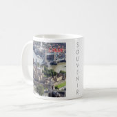 ENG064 LONDON Panorama, England, Kaffeetasse (Vorderseite Links)