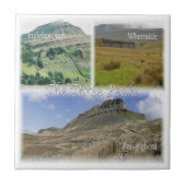 ENG069 THE DREI PEAKS, Yorkshire, Fliese (Vorderseite)