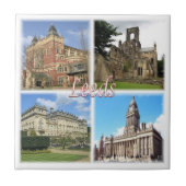 ENG070 LEEDS, Yorkshire, England, Fliese (Vorderseite)