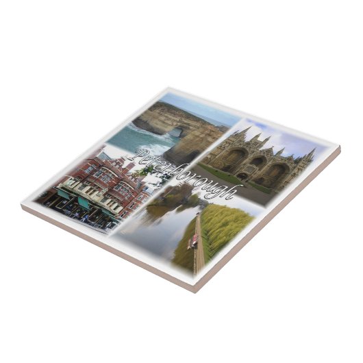 ENG072 PETERBOROUGH, England, Kühlschrank Fliese (Seite)