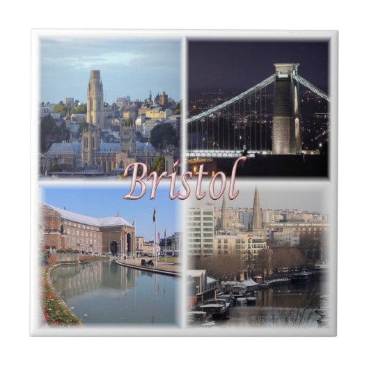 ENG073 BRISTOL, England, Fliese (Vorderseite)