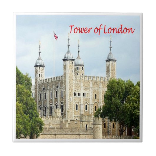 ENG079 TOWER OF LONDON, England, Fliese (Vorderseite)