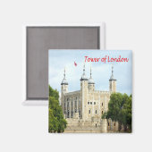 ENG079 TOWER OF LONDON, England, Kühlschrank Magnet (Vorderseite/Rückseite)