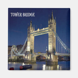 ENG080 LONDON TOWER BRIDGE, England, Kühlschrank Magnet