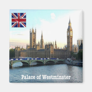ENG086 LONDON PALACE OF WESTMINSTER, Kühlschrank Magnet