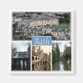 ENG097 BATH SOMERSET, England, Kühlschrank Magnet (Vorne)
