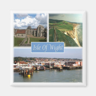 ENG101 ISLE OF WIGHT. England, Europa, Kühlschrank Magnet