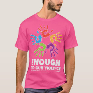 Eng End Gun Gewalt Schützen Orange Mama Vater Par T-Shirt