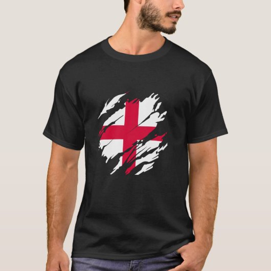 ENG Flag St George Cross T-Shirt (Vorderseite)