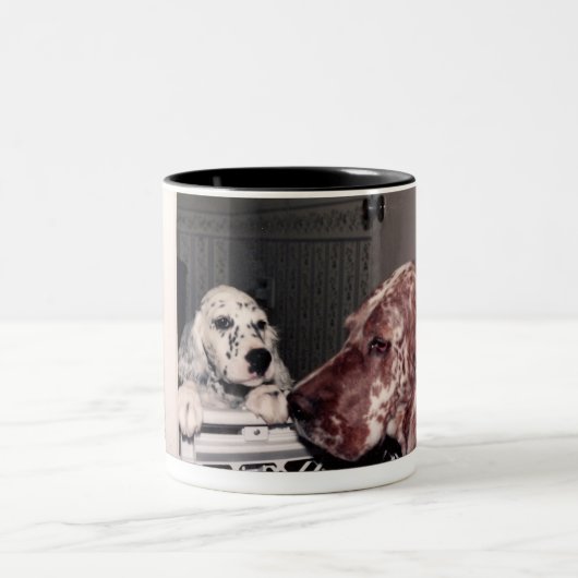 Eng.-Setzer-Tasse Zweifarbige Tasse (Mittel)