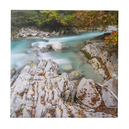 Eng-Tal im Karwendel-Gebirge Fliese (Vorderseite)