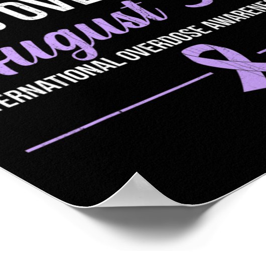 Eng Überdosierung Internationale Überdosierung Awa Poster (Ecke)