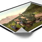 Engadin, Graubünden, Schweiz Poster (Ecke)