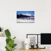 Engadin ski marathon, Silvaplana, Schweiz int Poster (Heimbüro)