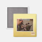 Engage den winzigen Angriffsmodus! Magnet (Vorderseite/Rückseite)