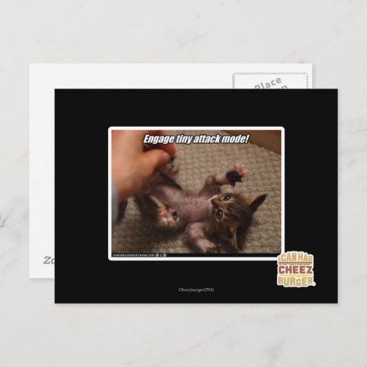 Engage den winzigen Angriffsmodus! Postkarte (Vorne/Hinten)