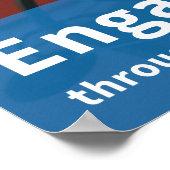 Engage - zSpace Poster, 24" x 36" Poster (Ecke)